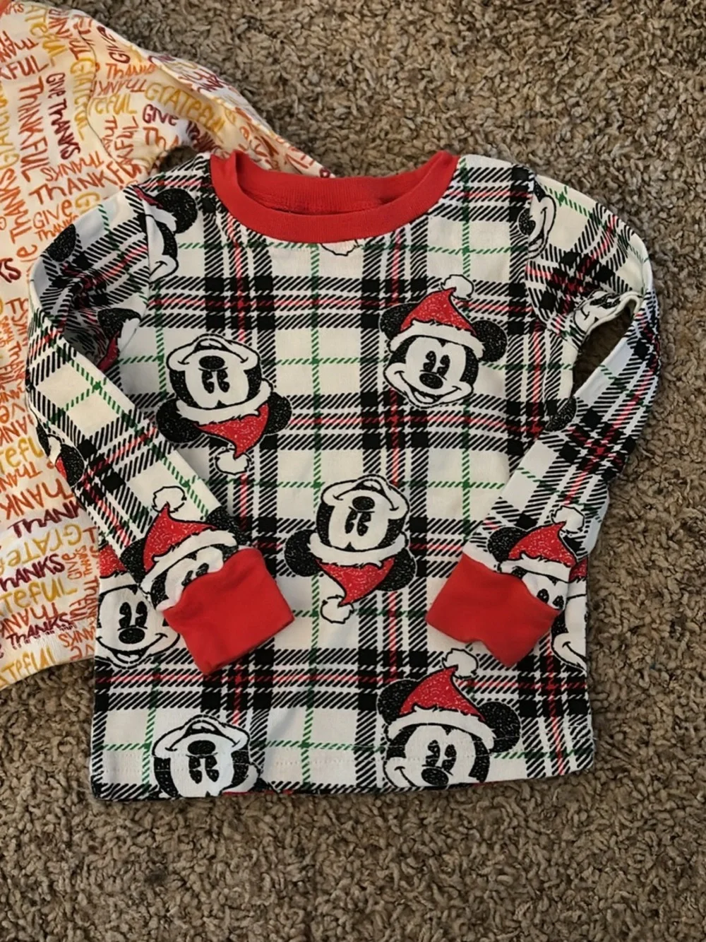 Lot of 2T shirts. Children's Navy Robot Long Tee, Mickey Mouse- GAP/Disney